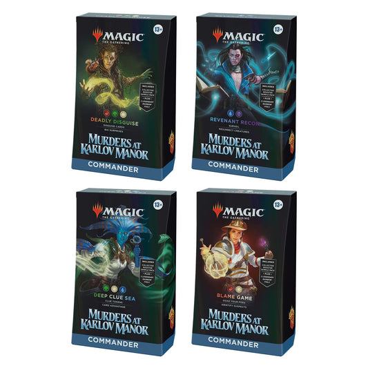 Magic The Gathering Morde im Herrenhaus Karlow Kommandant - DE