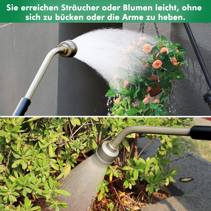 Restmo Giessstab 61 cm Gartenbrause mit Daumen-Durchflussregler