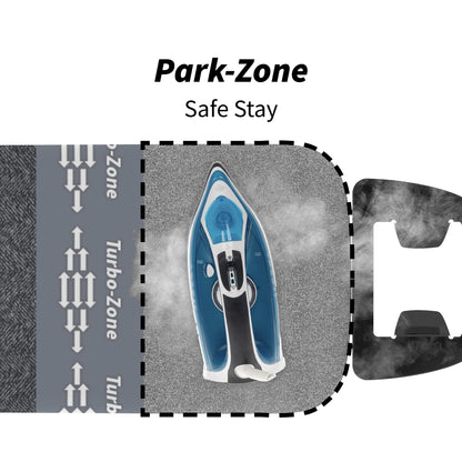 Rörets Dual Action Turbo & Park Zone Bügelbrett, 38x120 cm