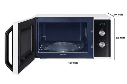 Samsung MW3500 Mikrowelle MS23K3614AW/EG - 23L Weiss