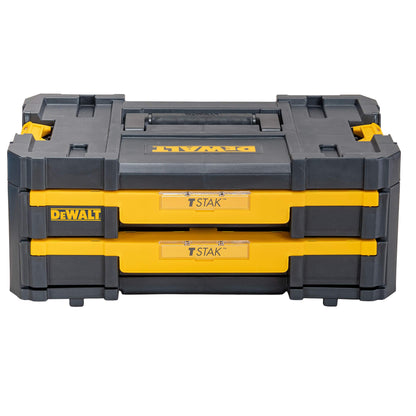 Dewalt T STAK Werkzeugbox IV mit 2 Schubladen DWST1-70706