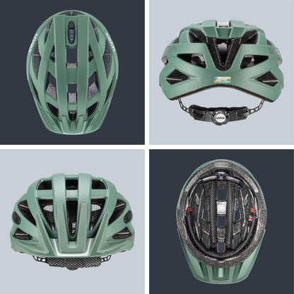uvex i-vo cc Allround-Helm Moss Green matt 52-57 cm