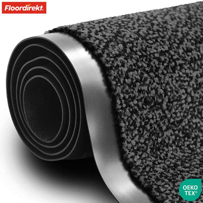 etm® Schmutzfangmatte Fussmatte – Anthrazit-Schwarz, 90x300 cm