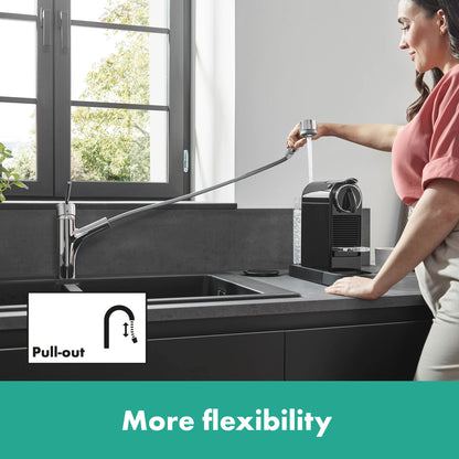 hansgrohe Talis M54 Küchenarmatur - Ausziehbar, Chrom
