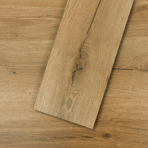 Mysflosy Vinylboden selbstklebend PVC Bodenbelag Eiche 36 Dielen 5 m² in Holzoptik mit geprägter Maserung