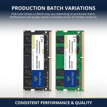 Timetec 16 GB DDR4 2666 MHz SODIMM RAM für Laptop und Mini-PC