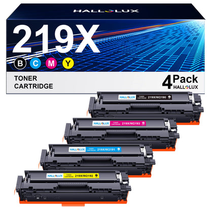 HALLOLUX Kompatible HP 219X Tonerpatronen Set – Multipack