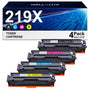 HALLOLUX Kompatible HP 219X Tonerpatronen Set – Multipack