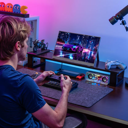 ARZOPA Z3FC Portabler Monitor 16,1 Zoll 2,5K QHD 180 Hz Grau