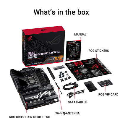 ASUS ROG CROSSHAIR X870E HERO Mainboard Sockel AM5