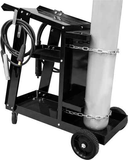 Güde 20038 GSW200 Schweisswagen für Schweissgeräte – Schwarz