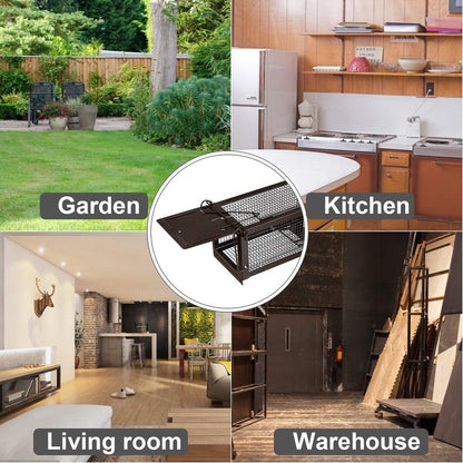 RatzFatz® Profi Mause- & Rattenfalle Lebendfalle - 2X XXL Set