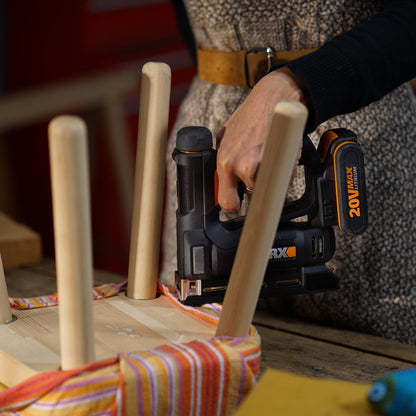 WORX NailForce Akku Nagler Tacker 20V WX843.9 – Ohne Akku