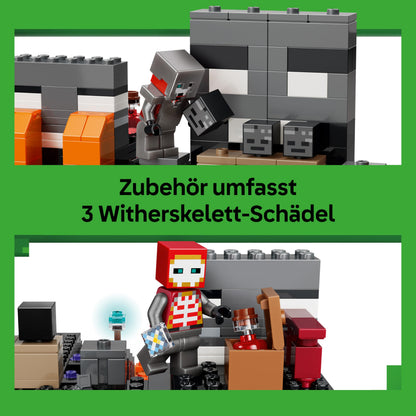 LEGO Minecraft Duell mit dem Wither, Bauset 21590 ab 8 Jahren