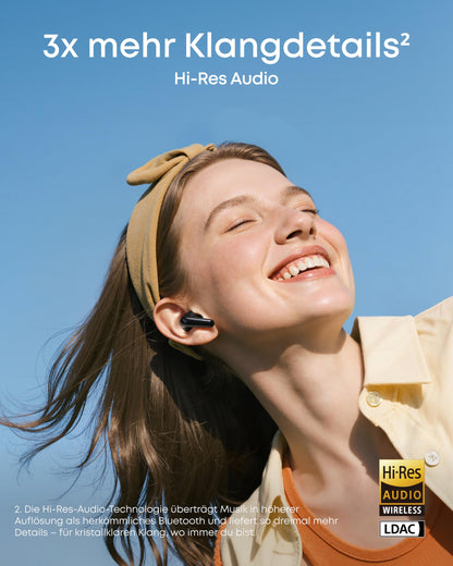 soundcore P31i Bluetooth Kopfhörer mit adaptivem ANC und Hi-Res Sound