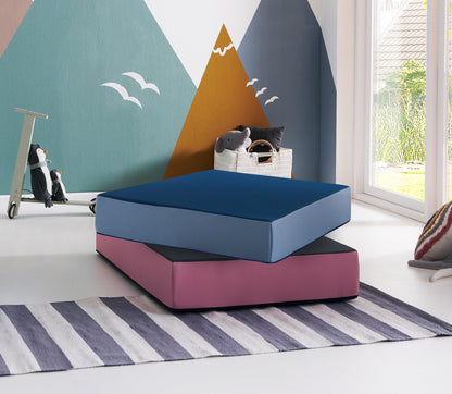 Jump Hüpfpolster Hüpfmatratze 99x75x18 cm Blau