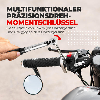 PRO BIKE TOOL Drehmomentschlüssel Fahrrad Motorrad 1/4 Zoll 2-20 Nm