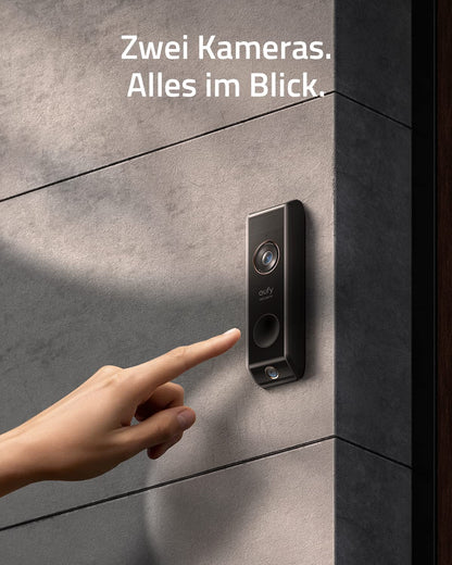 eufy Security S330 Video-Türklingel mit 2K & Homebase – Gebührenfrei