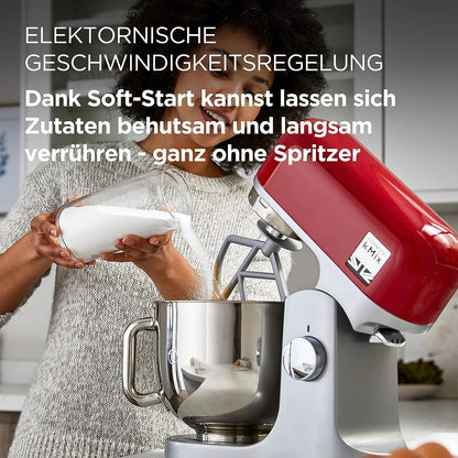 Kenwood kMix KMX750RD Küchenmaschine - 5 Liter, Rot