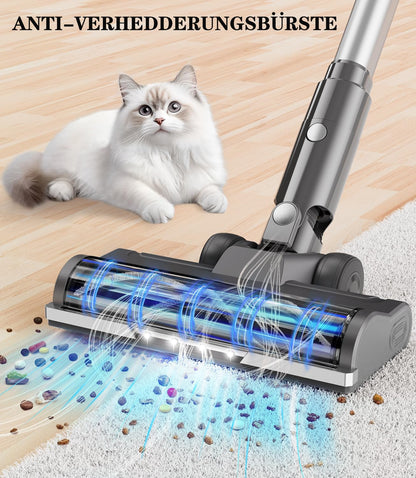 Syntecno VC7211 Akku-Stabstaubsauger kabellos, 350 W, beutellos
