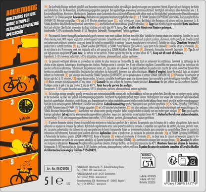 SONAX BIKE Reiniger 5 Liter Fahrradreiniger materialschonend