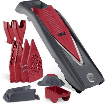 Börner Vital Gemüsehobel Profi Set - 12 Schnittarten Edelstahl