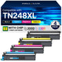 TN248XL MFC-L3740CDW TN 248 Toner Kompatibel für Brother MFC-L3740CDW Toner MFC-L3760CDW für Brother TN248 Toner Original TN-248 XL TN-248 DCP-L3560CDW DCP-L3520CDW HL-L3240CDW HL-L3220CWE (4er-Pack)