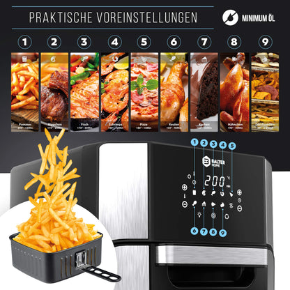Balter Heissluftfritteuse Airfryer 12 Liter XXL HL-1200