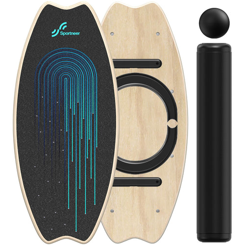 Sportneer Balance Indoorboard - Holz für Kinder & Erwachsene