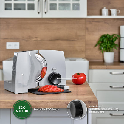ritter nova 1 Elektrischer Allesschneider Brotschneidemaschine – Metall