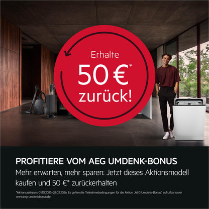 AEG Ultimate 8000 Staubsauger mit Beutel - AB81U1SW