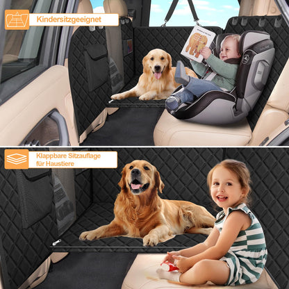 Vinstatin Hundedecke Auto Rückbank 132x66 cm, wasserdicht & kratzfest