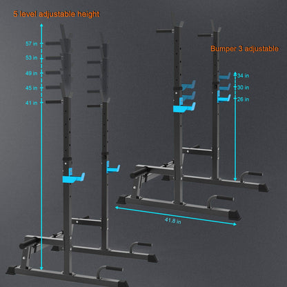 Multifunktions Squat Rack Hantelständer – Höhenverstellbar