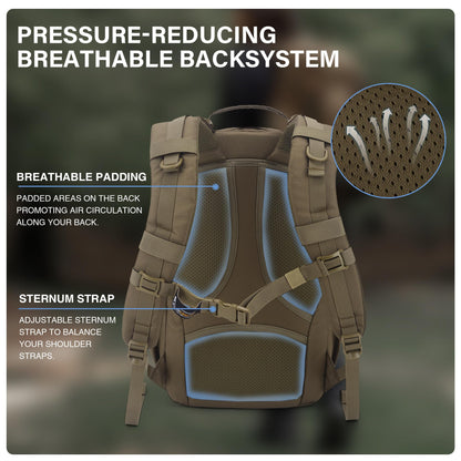 Mardingtop M6700 Trekkingrucksack 20L mit MOLLE-System