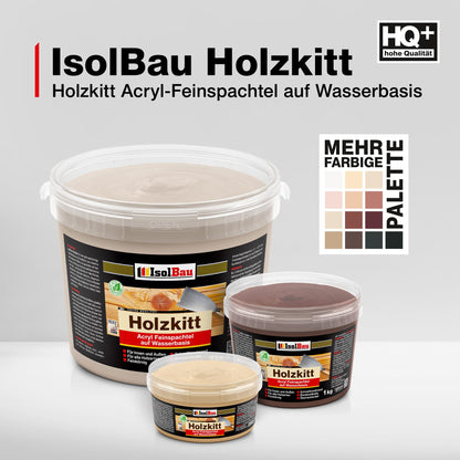 Isolbau Holz-Spachtelmasse 5 kg - Fichte für Holzreparatur