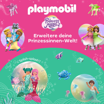 PLAYMOBIL Princess Magic Prinzessinnenschloss mit Königspaar - 71845