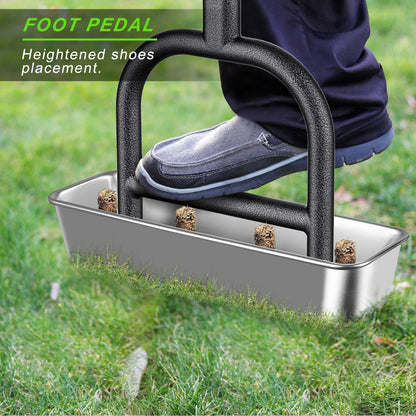 BeneLabel Rasenlüfter Hand Aerifizierer – 4 Zinken T-Griff