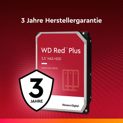 WD Red Plus interne Festplatte 6 TB für NAS Systeme