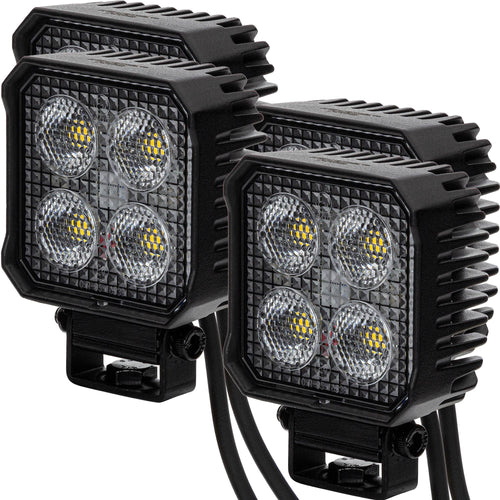 LED-MARTIN® RS1700 LED-Rückfahrscheinwerfer eckig 1700lm 12/24V. Für helle Ausleuchtung beim Rückwärtsfahren.