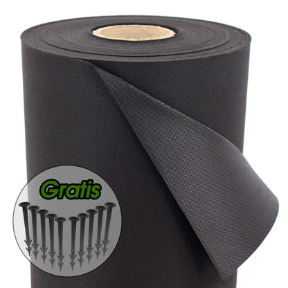 Aquagart Unkrautvlies 150g Gartenvlies – 30m x 2m inkl. Anker