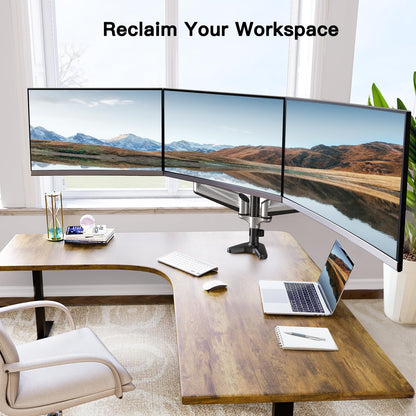 HUANUO Monitor Halterung 3 Monitore – 17-32 Zoll Bildschirme