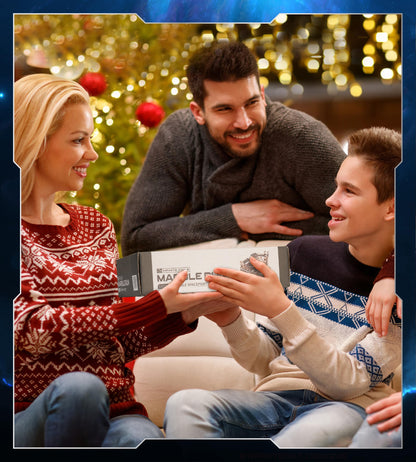 ROKR Marble Spaceport elektrische Kugelbahn 3D Puzzle - Night City 2.0 LGC01