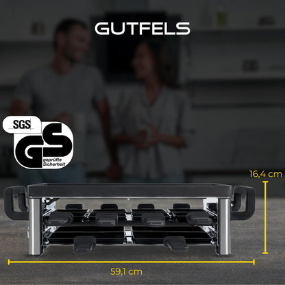 GUTFELS 13-Pfännchen-Raclette RACLETTE 4030 8 Personen