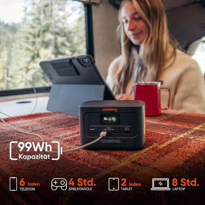 Jackery Explorer 100 Plus Powerstation - 99Wh Akku