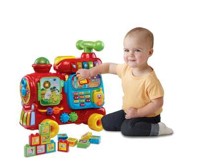 VTech Baby ABC-Eisenbahn Lern-Rutschfahrzeug - Mit Buchstaben
