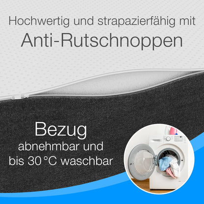 ELONEO Premium Visco Klappmatratze Gästematratze – 75x200x15 cm