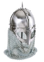 Battle-Merchant Wikinger Brillenhelm Schaukampfhelm - Kettenbrünne