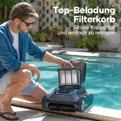 AIPER Scuba S1 Kabelloser Wandkletter Poolroboter - Boden & Wand