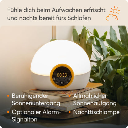 Lumie Bodyclock Rise 100 Sonnenaufgang Wecker - Weiss