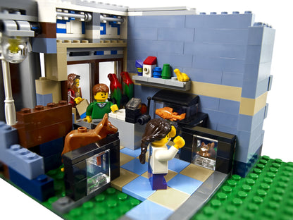 Lego 10218 Zoohandlung – Detailliertes Modulares Gebäude Set